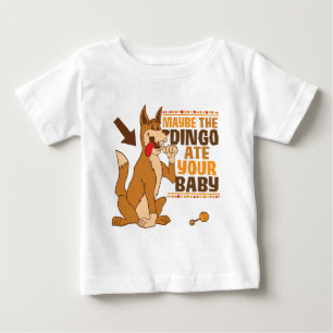 Camiseta De Bebé El Dingo comió quizá a su bebé