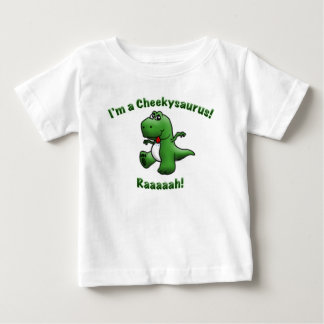 Camiseta De Bebé El dinosaurio lindo es un Cheekysaurus