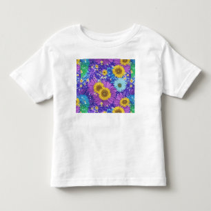 Camiseta De Bebé El diseño floral de Christina