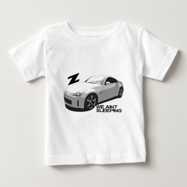 Camiseta De Bebé el dormir de 350Z Aint (Anverso)