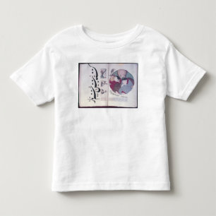 Camiseta De Bebé El dormir y caligrafía de la gente