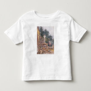 Camiseta De Bebé El Dr. Monro que examina sus establos