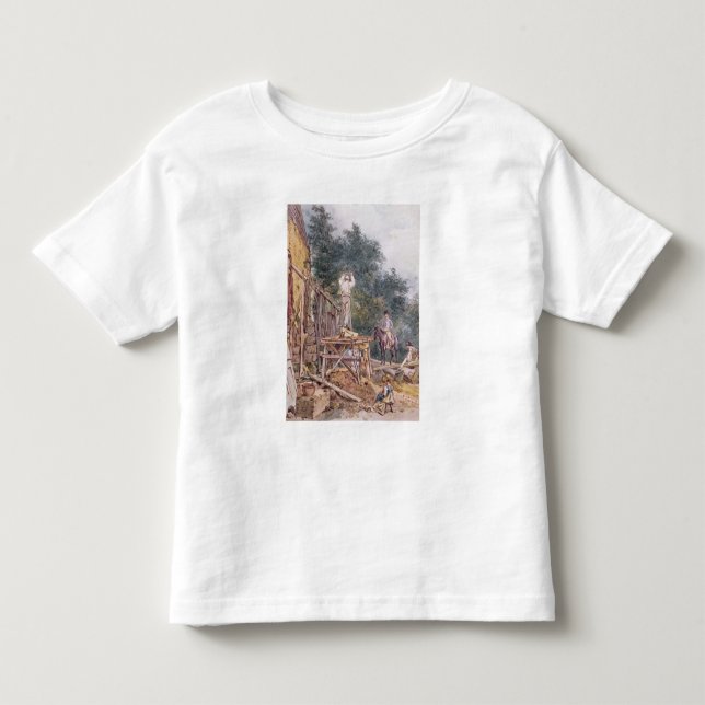 Camiseta De Bebé El Dr. Monro que examina sus establos (Anverso)
