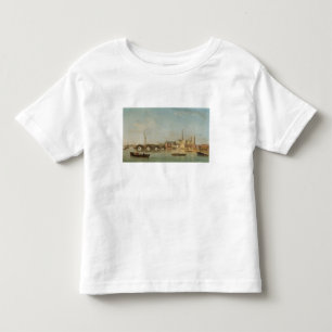 Camiseta De Bebé El edificio del puente de Westminster con un