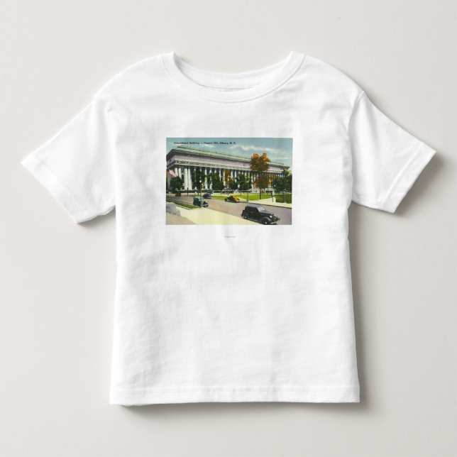 Camiseta De Bebé El edificio educativo, Capitol Hill # 2 (Anverso)