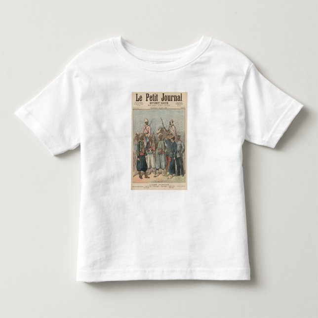 Camiseta De Bebé El ejército colonial (Anverso)