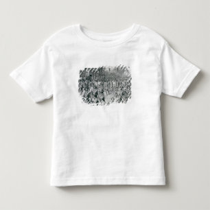 Camiseta De Bebé El ejército continental que marcha abajo del viejo