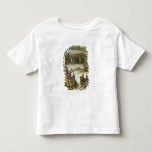 Camiseta De Bebé El ejército francés que cruza el paso de St