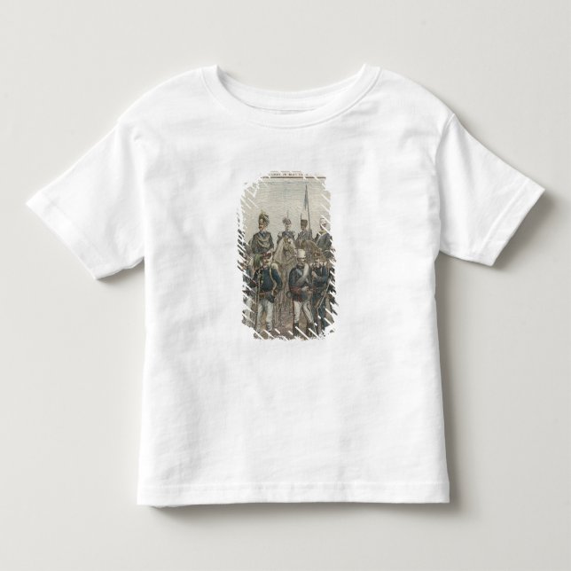 Camiseta De Bebé El ejército italiano (Anverso)