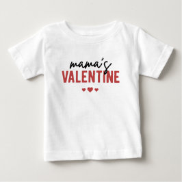 Camiseta De Bebé El El día de San Valentín de mamá, Valentine Cute