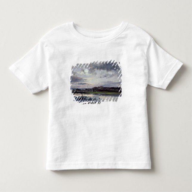 Camiseta De Bebé El Elba y la nueva ciudad, Dresden (Anverso)