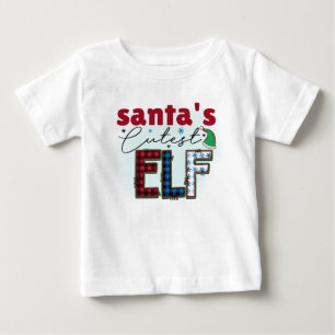 Camiseta De Bebé El elfo más lindo de Santa
