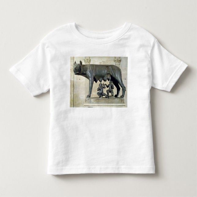 Camiseta De Bebé El Ella-Lobo de Capitoline (Anverso)