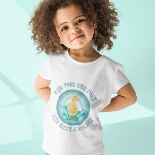 Camiseta De Bebé El embellecedor de cubos hace un chisme