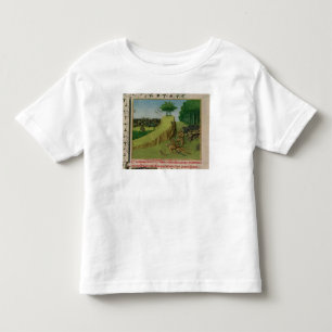 Camiseta De Bebé El emperador Carlomagno encuentra a Roland
