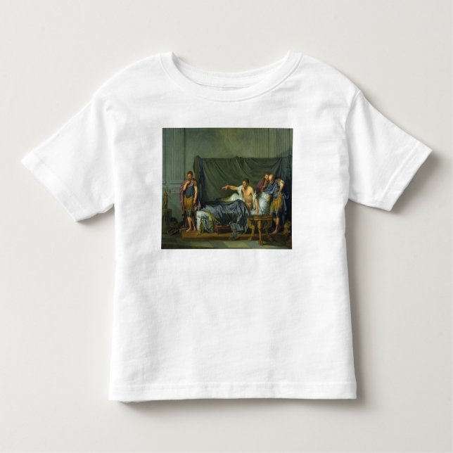 Camiseta De Bebé El emperador Severus que reprende a su hijo (Anverso)