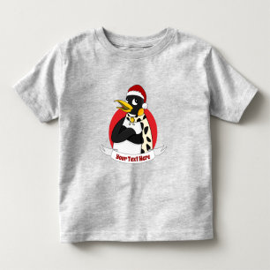Camiseta De Bebé El emperador sonriente Navidades de pingüinos pers