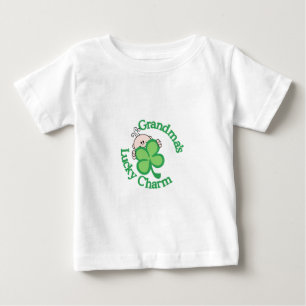 Camiseta De Bebé El encanto afortunado de la abuela