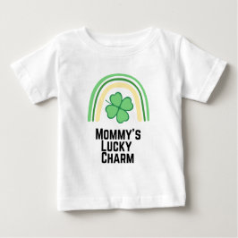 Camiseta De Bebé El encanto de la suerte de mamá