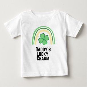 Camiseta De Bebé El encanto de la suerte de papá
