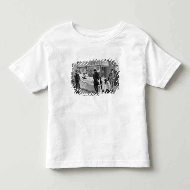 Camiseta De Bebé El entierro de Garibaldi en Caprera (Anverso)