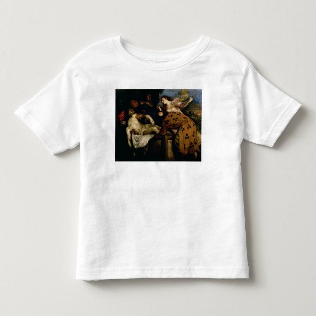 Camiseta De Bebé El Entombment de Cristo (Anverso)