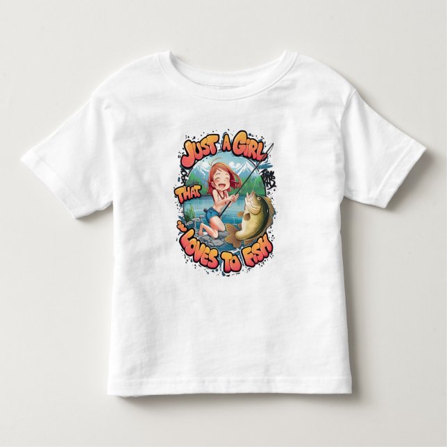Camiseta De Bebé El entusiasta de la pesca (Anverso)