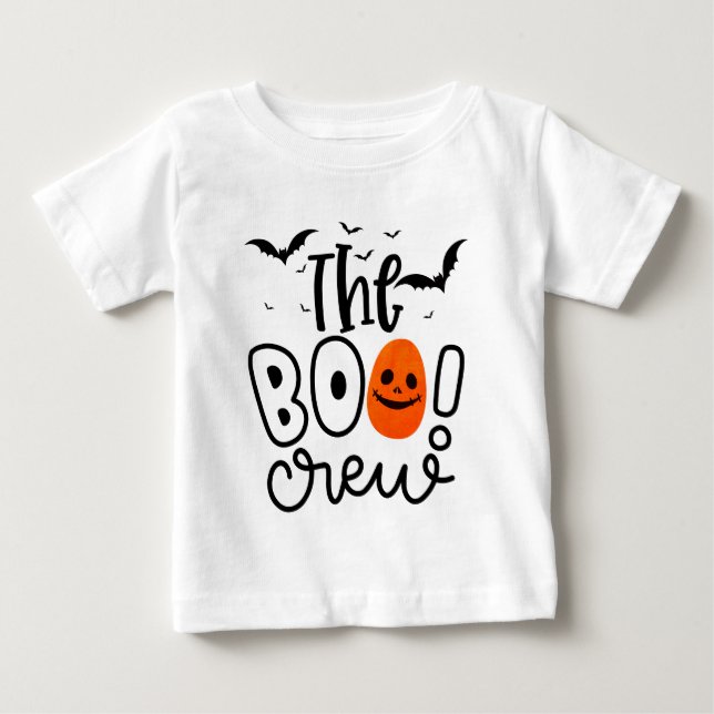 Camiseta De Bebé El equipo de Boo | Halloween (Anverso)
