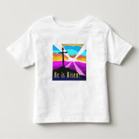 Él es diseño cristiano cruzado subido del regalo