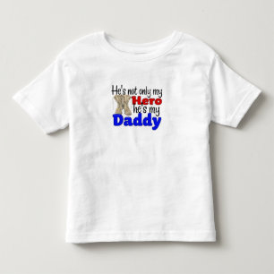 Camiseta De Bebé Él es mi héroe y mi papá