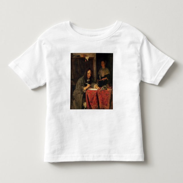 Camiseta De Bebé El escritor (Anverso)