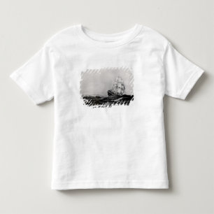 Camiseta De Bebé El esfuerzo en Sea, 1900, grabado por Lowy