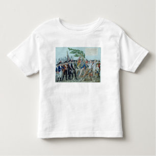 Camiseta De Bebé El establecimiento de un árbol de la libertad,
