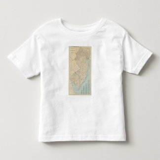 Camiseta De Bebé El estado de New Jersey, 1877