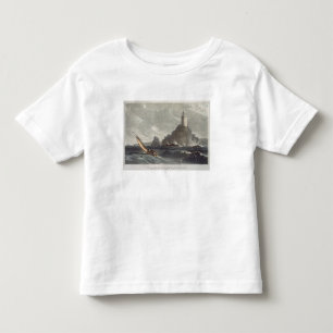 Camiseta De Bebé El faro de los longships de tierras termina,