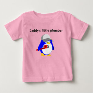 Camiseta De Bebé El fontanero de papá