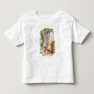 Camiseta De Bebé El Fox y las uvas, ilustracion para