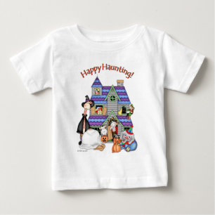 Camiseta De Bebé ¡El frecuentar feliz de BaZooples!