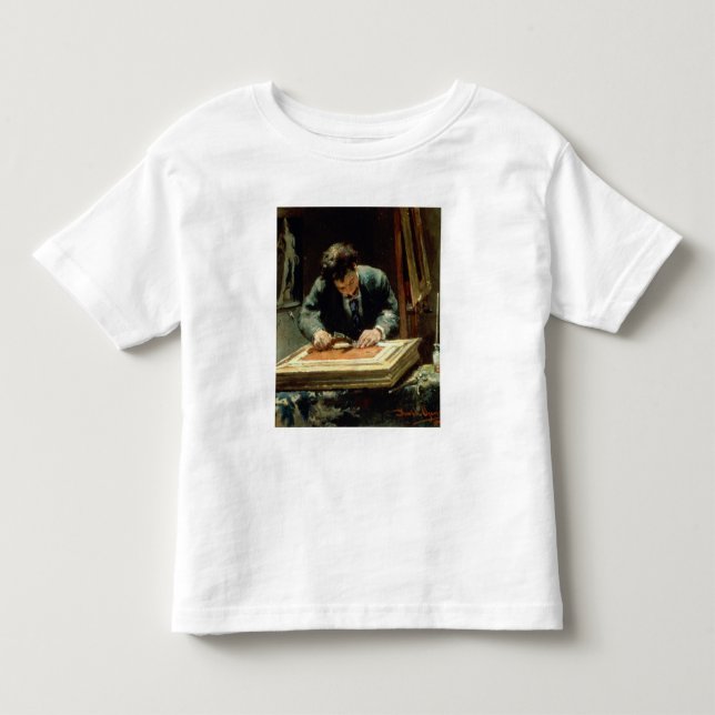 Camiseta De Bebé El fundador de imagen, 1878 (Anverso)
