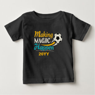 Camiseta De Bebé El fútbol hace que la magia suceda