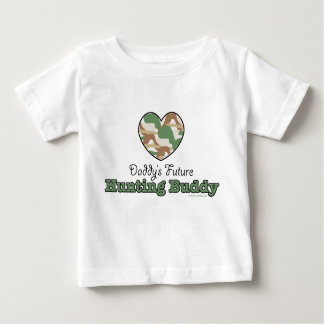 Camiseta De Bebé El futuro de papá cazando a bebé bebé de larga man
