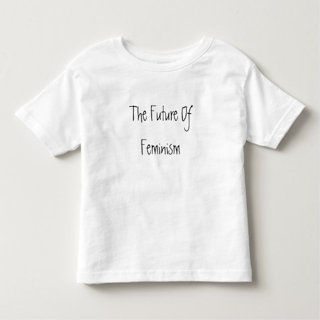 Camiseta De Bebé El futuro del feminismo (Anverso)