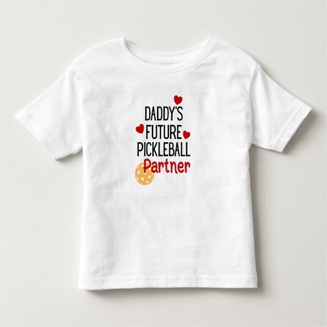Camiseta De Bebé El futuro del niño de papá (Anverso)