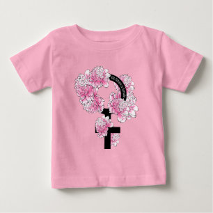 Camiseta De Bebé El futuro es femenino
