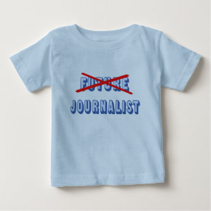 Camiseta De Bebé El futuro periodista ya no