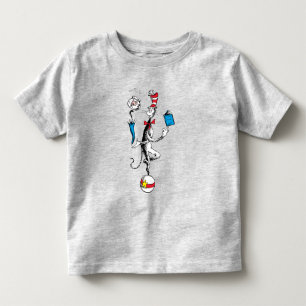 Camiseta De Bebé El gato en el sombrero acto de equilibrio