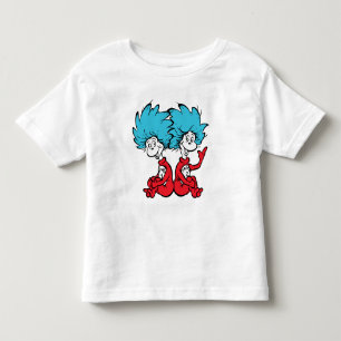 Camiseta De Bebé El Gato en el Sombrero Cosa Uno y Cosa Dos
