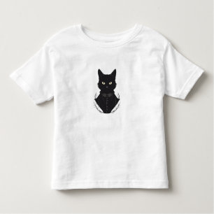Camiseta De Bebé El gato negro encantado de Salem