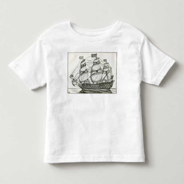 Camiseta De Bebé El George real (Anverso)