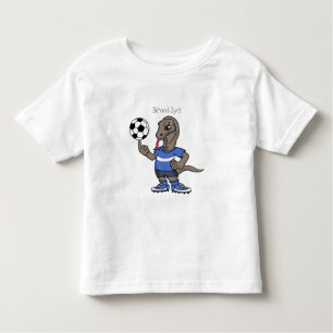 Camiseta De Bebé El gracioso personalizado de fútbol del dragón Kom